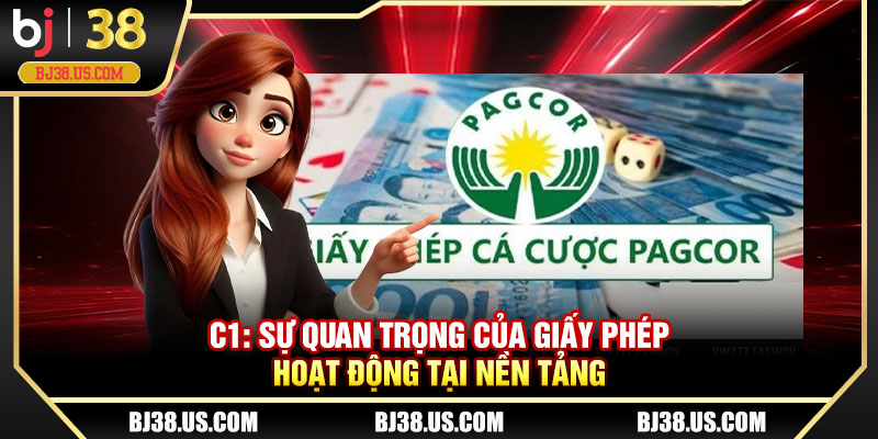 Sự quan trọng của giấy phép hoạt động tại nền tảng