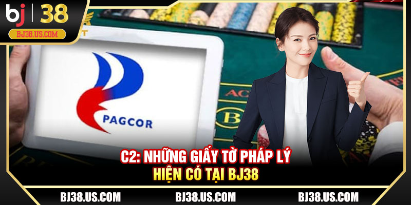 Những giấy tờ pháp lý hiện có tại BJ38
