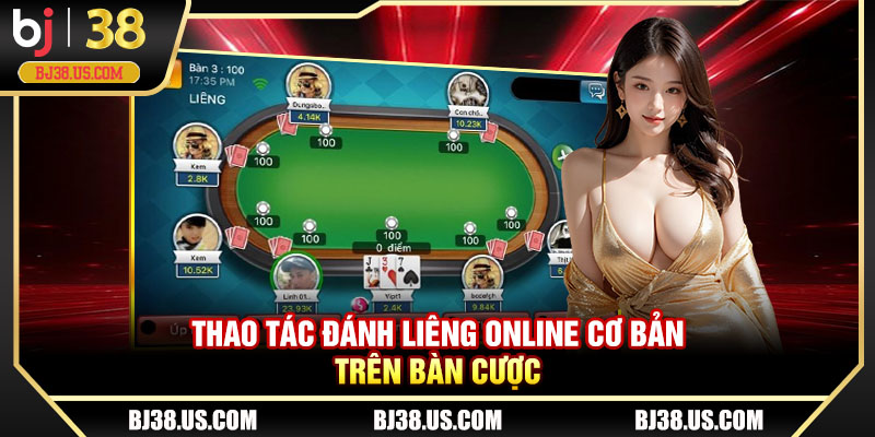 Thao tác đánh cơ bản trên bàn cược
